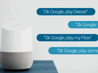 DEEZER on Google Home