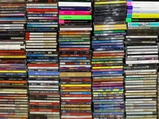 Stacks of CDs