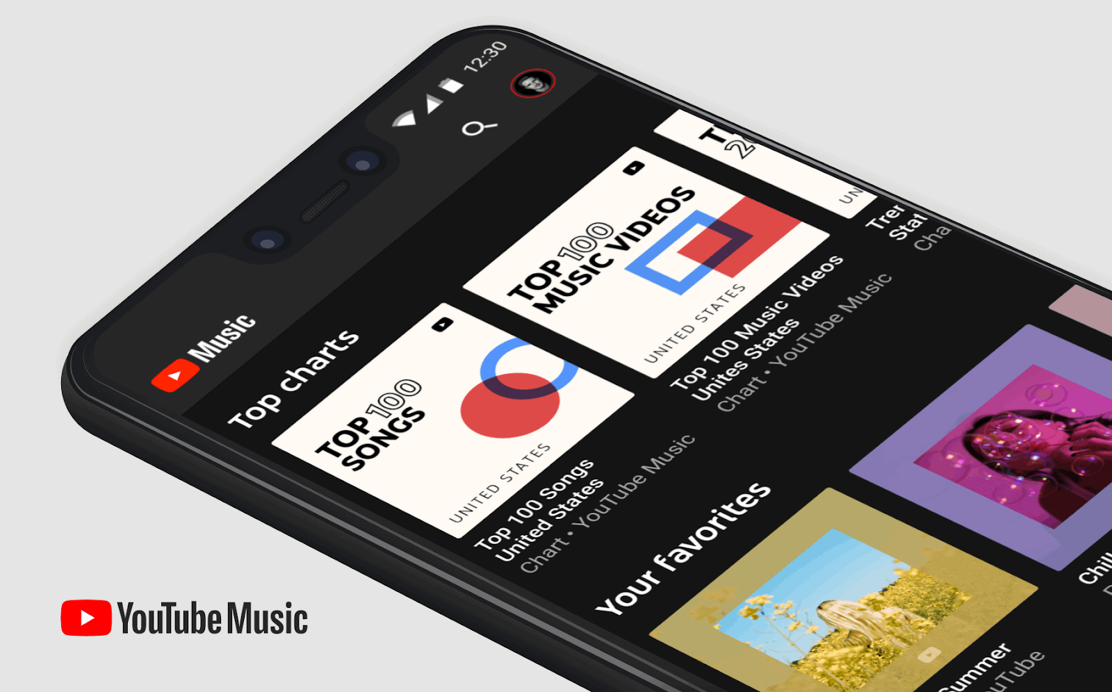 YouTube Music now offers YouTube Charts High Resolution Audio