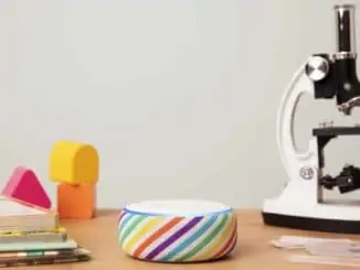 Amazon Echo Dot Kids Edition - Rainbow colour