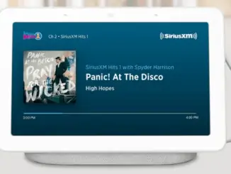 Free Google Nest Hub with SiriusXM subscriptions