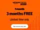 Get 3 months of Amazon Music for free