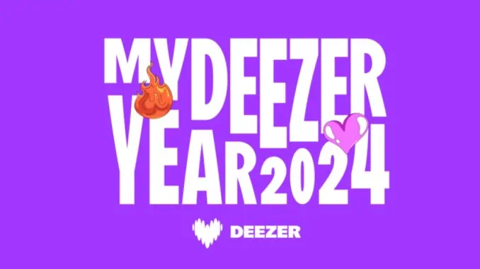 Deezer releases My Deezer Year 2024