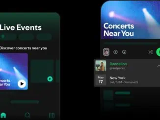 Spotify adds Concerts Near You playlist